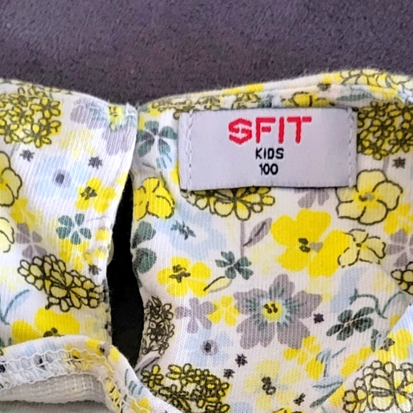 Girls SFIT Floral Flare Dress Size 18-24 Months - Picture 7 of 8